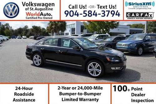 *2014* *Volkswagen* *Passat* *TDI SEL Premium* for sale in St. Augustine, FL
