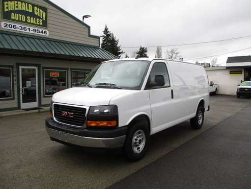 2019 GMC Savana 2500 Cargo Van with Factory Warranty and 15k Miles for sale in Seattle, WA