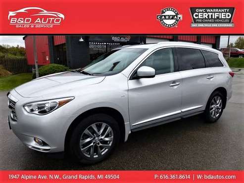 2014 INFINITI QX60 BASE AWD HEATED LEATHER! 3RD ROW SEATING! MOONROOF! for sale in Grand Rapids, MI