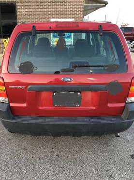 2003 Red Ford XLS Escape - cars & trucks - by owner - vehicle... for sale in Akron, OH