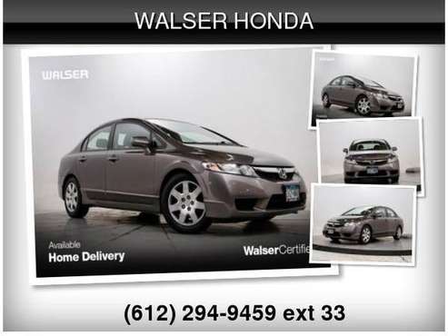 2010 Honda Civic LX Free Home Delivery Available! for sale in Burnsville, MN