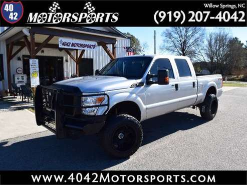 2016 FORD F250 SD CREW CAB XLT 4x4 - - by dealer for sale in Willow Springs, NC