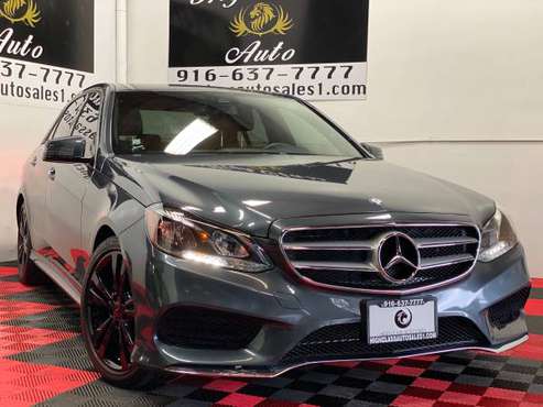 2014 Mercedes-Benz E350 SPORT RWD FINANCING AVAILABLE for sale in MATHER, CA