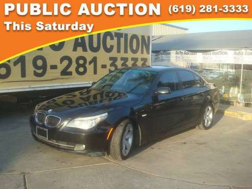 2010 BMW 5-Series Public Auction Opening Bid for sale in Mission Valley, CA