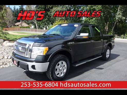 2010 Ford F-150 Lariat SuperCrew 5.5-ft. Bed 4WD lEATHER HEATED/COOLED for sale in PUYALLUP, WA
