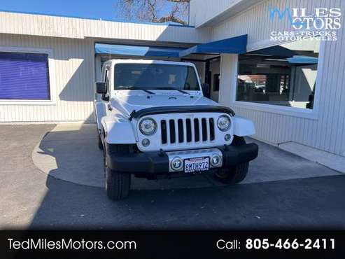2017 Jeep Wrangler Sahara 4x4 - - by dealer - vehicle for sale in Atascadero, CA