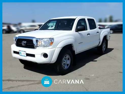 2011 Toyota Tacoma Double Cab PreRunner Pickup 4D 5 ft pickup White for sale in Colorado Springs, CO