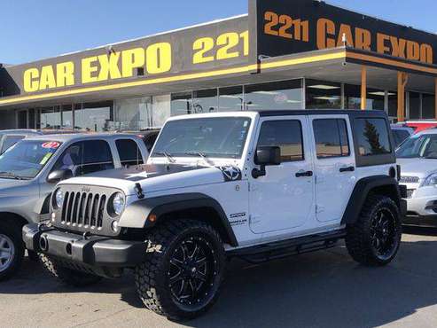 2015 Jeep Wrangler Unlimited Sport -TOP $$$ FOR YOUR TRADE!! for sale in Sacramento , CA