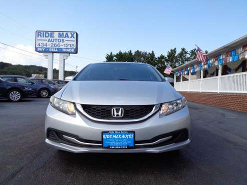 2014 Honda Civic Very Low Miles Back UP Camera Great Condition for sale in Rustburg, VA