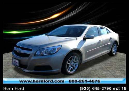2013 Chevrolet Chevy Malibu LT - cars & trucks - by dealer - vehicle... for sale in Brillion, WI