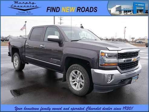 2016 Chevrolet Chevy Silverado 1500 4WD LT CREW - - by for sale in Foley, MN