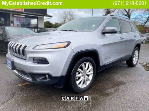2014 Jeep Cherokee Limited 4x4 4dr SUV No Credit, Bad Credit, 1st... for sale in Salem, OR