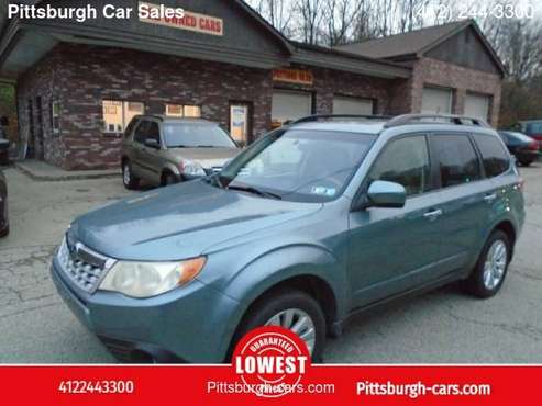 2012 Subaru Forester 4dr Auto 2 5X Limited with (2) bottle holders for sale in Pittsburgh, PA