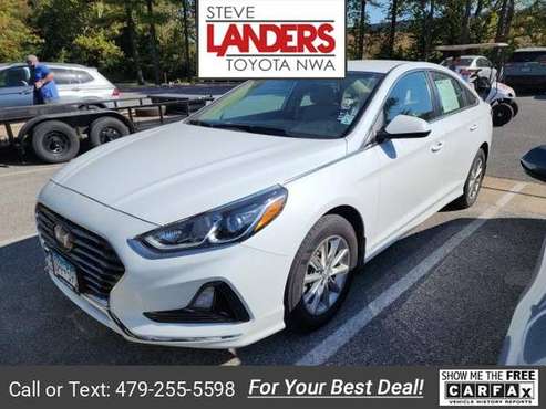 2019 Hyundai Sonata SE sedan Quartz White Pearl - - by for sale in ROGERS, AR