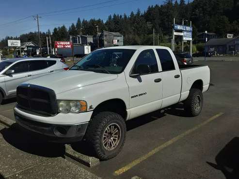 04.5 Dodge 5.9 diesel ST crew cab 2500 4×4 for sale in Newport, OR