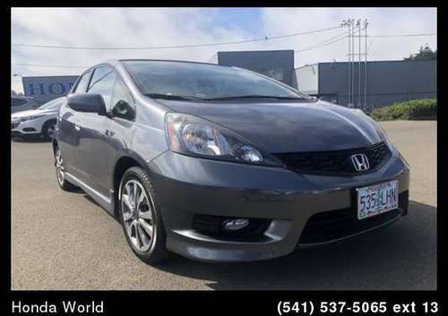 2013 Honda Fit Sport - cars & trucks - by dealer - vehicle... for sale in Coos Bay, OR