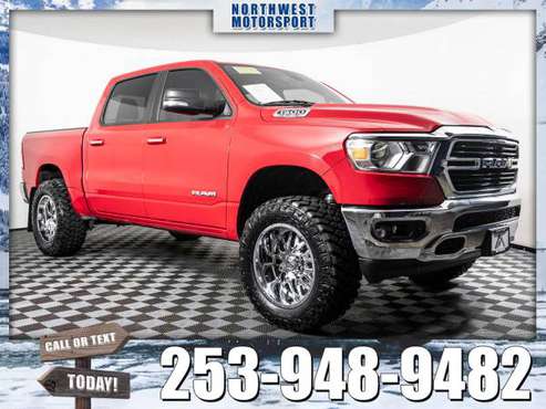 Lifted 2019 *Dodge Ram* 1500 Big Horn 4x4 - cars & trucks - by... for sale in PUYALLUP, WA