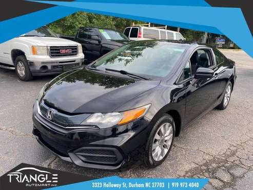 2015 Honda Civic LX Coupe CVT - - by dealer - vehicle for sale in Durham, NC
