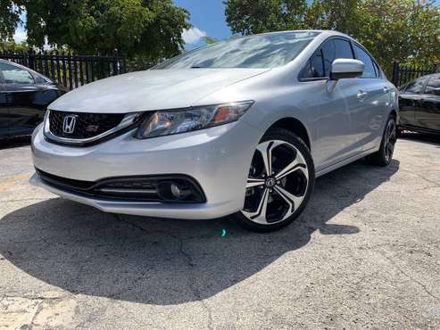 2014 HONDA CIVIC SI SUNROOF 0 DOWN AVAILABLE CALL for sale in Hallandale, FL