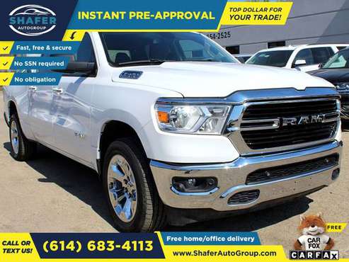 $519/mo - 2020 Ram 1500 BIG HORN/LONE STAR - Easy Financing! - cars... for sale in Columbus, OH