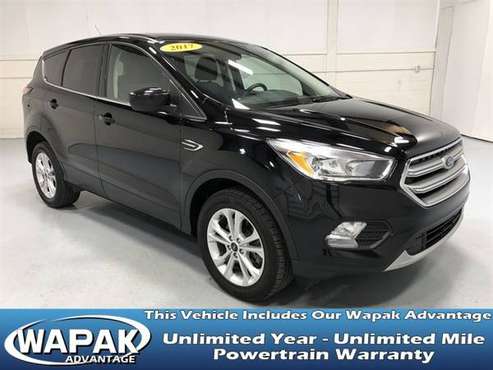 2017 Ford Escape SE with - cars & trucks - by dealer - vehicle... for sale in Wapakoneta, IN