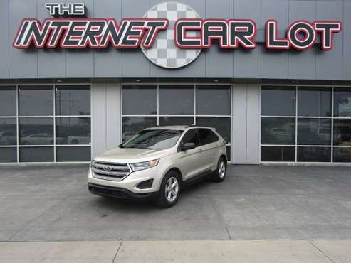 2018 Ford Edge SE FWD White Gold Metallic - - by for sale in Omaha, NE