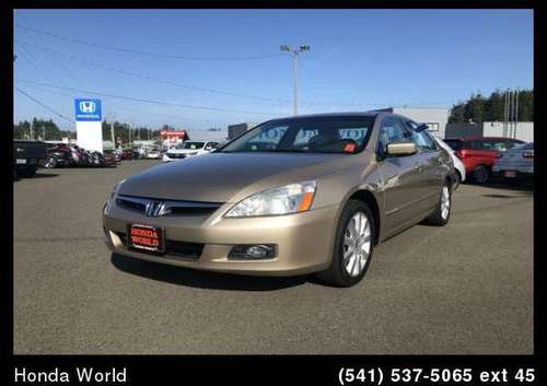 2007 Honda Accord Sdn Ex-l for sale in Coos Bay, OR