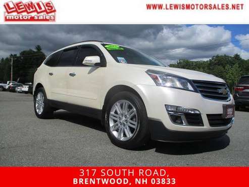 2015 Chevrolet Traverse AWD All Wheel Drive Chevy LT Heated Seats for sale in Brentwood, NH
