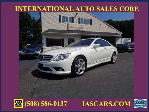 2010 Mercedes-Benz CL-Class CL550 4MATIC Fully Loaded Clean Carfax for sale in West Bridgewater, RI