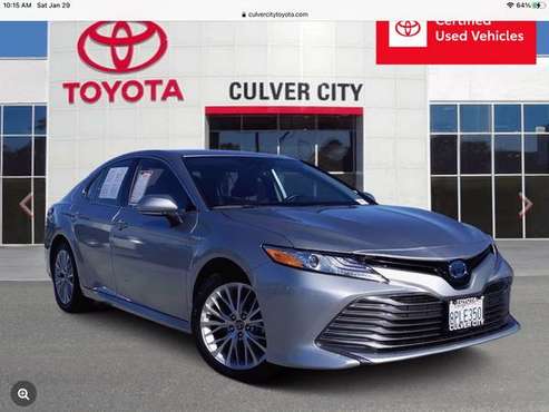 2020 Toyota Camry Hybrid XLE - - by dealer - vehicle for sale in Culver City, CA