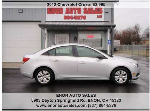 2012 CHEVROLET CRUZE LS for sale in Enon, OH