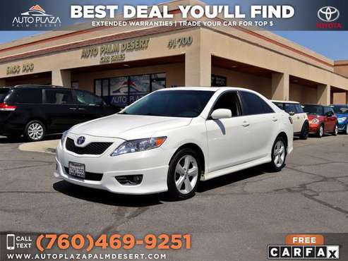 2011 Toyota Camry SE with Service Records - cars & trucks - by... for sale in Palm Desert , CA