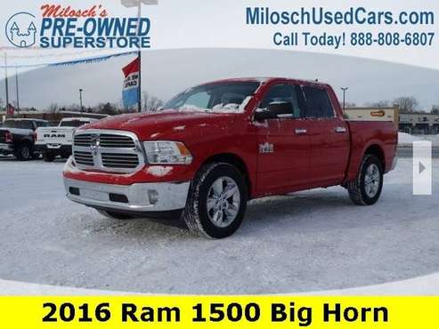 2016 Ram 1500 Big Horn - - by dealer - vehicle for sale in Lake Orion, MI