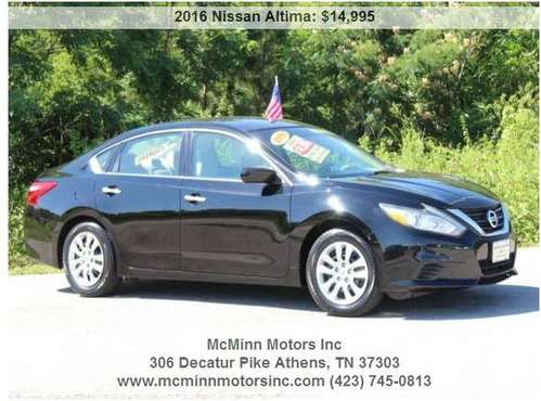 2016 Nissan Altima 2 5 S - Regular Service Records! Backup Cam! 39 for sale in Athens, TN