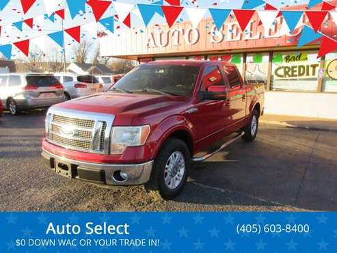 2012 Ford F-150 Lariat 4x2 4dr SuperCrew Styleside 5 5 ft SB - cars for sale in Oklahoma City, OK