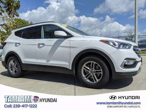 2017 Hyundai Santa Fe Sport Frost White Pearl SAVE NOW! - cars & for sale in Naples, FL