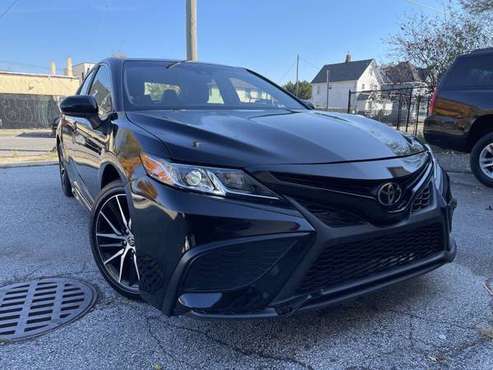2021 Toyota Camry Se Blk/Blk 27K miles Clean Title Paid off Like New for sale in Baldwin, NY