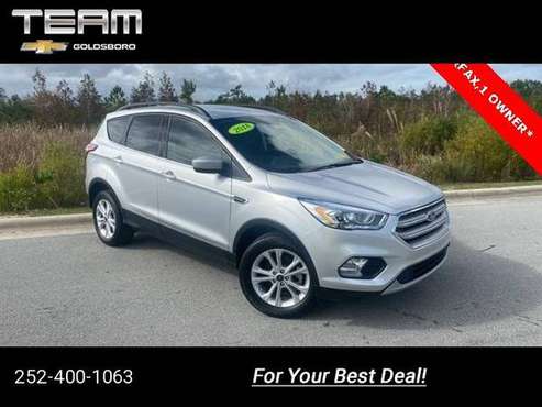 2018 Ford Escape SEL suv Silver - cars & trucks - by dealer -... for sale in Goldsboro, NC