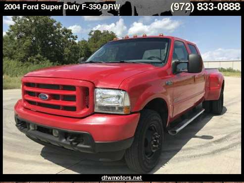 2004 Ford Super Duty F-350 XLT 4WD Dually Diesel for sale in Lewisville, TX