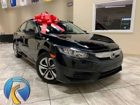 2016 Honda Civic LX Sedan CVT **Low monthly payments** for sale in Roselle, IL
