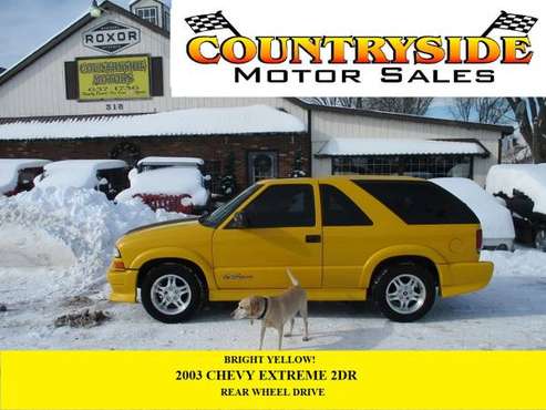 2003 Chevrolet Blazer EXTREME - - by dealer - vehicle for sale in South Haven, MI