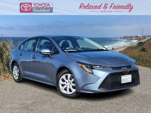 2020 Toyota Corolla Le - - by dealer - vehicle for sale in Carlsbad, CA