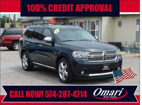 2012 Dodge Durango .First Time Buyer Program. for sale in South Bend, IN