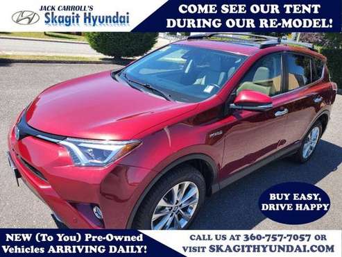 2018 Toyota Rav4 Hybrid Limited AWD - - by dealer for sale in Burlington, WA