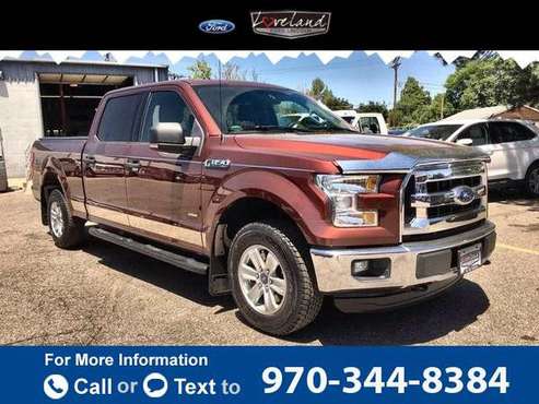 2015 Ford F150 pickup Brown - cars & trucks - by dealer - vehicle... for sale in Loveland, CO