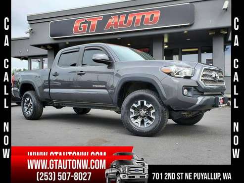 2017 Toyota Tacoma Double Cab TRD Off-Road Pickup 4D 6 ft - cars & for sale in PUYALLUP, WA