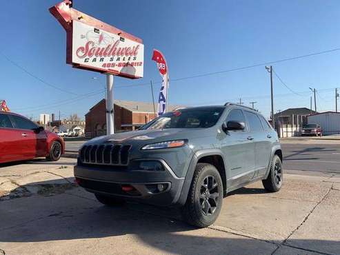 2015 Jeep Cherokee Trailhawk 4x4 4dr SUV - Home of the ZERO Down... for sale in Oklahoma City, OK