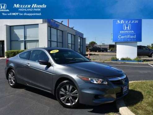 2011 Honda Accord EX-L coupe Gray - - by dealer for sale in Highland Park, IL