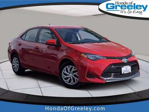 🚥 2019 Toyota Corolla LE - cars & trucks - by dealer - vehicle... for sale in Greeley, CO