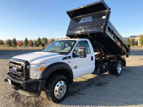 2011 F450 4x4 Diesel with Dump Bed for sale in Stanwood, WA